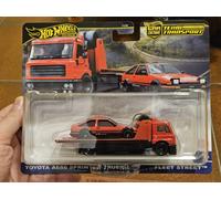 # 1/64 HOT WHEELS TEAM TRANSPORT #84 - TOYOTA AE86 SPRINTER TRUENO FLEET STREET#