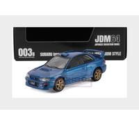 1:64 IGNITION-MODEL Subaru Impreza 22B Sti (Gc8) 1998 Blue Met HJDM003B-10