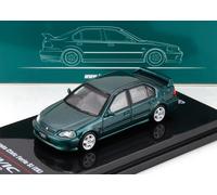 1/64 INNO-MODELS - HONDA - CIVIC FERIO SI EK VTEC 1991 IN64-EKS-GREEN