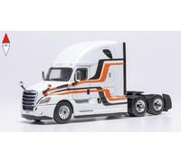 1/64 IXO FREIGHTLINER CASCADIA TRACTOR TRUCK 3-ASSI 2018 WHITE ORANGE BLACK