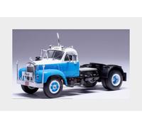 1:64 IXO Mack B 61 Tractor Truck 2-Assi Light Blue White 64TR012B