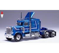 1/64 IXO PETERBILT 359 TRACTOR TRUCK 3-ASSI 1973 BLUE