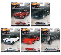 1:64 Jay Leno's Garage Set 5 Modelli Premium Hot Wheels FPY86 - 978N