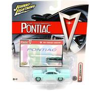 1:64 Johnny Lightning 1961 Pontiac Catalina Turchese High Performance