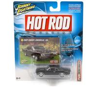 1:64 Johnny Lightning PM 1967 Chevrolet Chevelle Modello Auto In Metallo