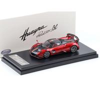 1:64 LCD Models Pagani Huayra A. C. #20 Rosso Metallizzato/Carbone LCD64011-RE