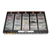 1/64 MATTEL HOT WHEELS - PORSCHE - SET BOULEVARD ASSORTMENT 25 CARS PIECES HJT52