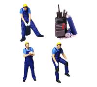 1/64 Miniature Persone Figurine Gioco di Ruolo Figure Micro Paesaggio Decor