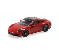 MINICHAMPS 640064025 PORSCHE - 911 992-2 CARRERA COUPE 2025 - CARMEN RED - 1/64
