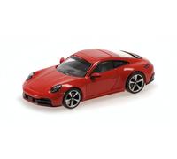 MINICHAMPS 640064020 PORSCHE - 911 992-2 CARRERA COUPE 2025 - RED - 1/64
