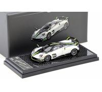 1:64 Modelli LCD Pagani Huayra Roadster BC #20 Argento/ Verde LCD64011-SG