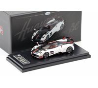 1:64 Modelli LCD Pagani Huayra Roadster BC #20 Cina Toy Expo 2024 Bianco