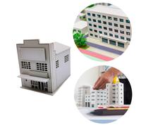 1/64 Modello di costruzione Residenziale , scena di architettura per layout di