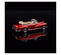 1:64 Per 300D 1958 Convertible Edition Modello Di Auto In Lega Con Doppia Apertura Anteriore E Posteriore Decorativi Da Collezione(Red)