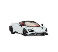 1:64 Per 765LT MCL1001 1007 1009 Modello Di Auto In Lega Pressofusa In Miniatura Collezione Statica Mostra Ornamenti(White)