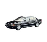 1:64 Per BMW 750il E38 Modello Di Auto In Lega Ornamenti Da Collezione Souvenir Decorativi Macchinine Mini Auto