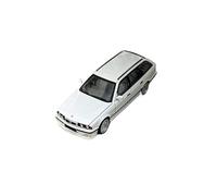 1:64 Per BMW E34 Simulazione Modello Di Auto In Lega Statico Classics Nostalgia Collezione Display Decorazione Macchinine Mini Auto(White)