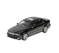 1:64 Per BMW M5 E39 Sedan Simulazione Modello Di Auto In Lega Decorazione Per La Casa Ornamenti In Metallo Macchinine Mini Auto(Black)