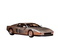 1 64 Per Cavallino Rampante Testarossa Auto In Resina Verniciata Rossa Esposizione Statica Da Collezione Adatta Come Regalo Giocattoli Metal Vehicles non RC