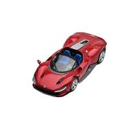 1:64 Per Ferrari Cavallino Rampante Daytona SP3 Rosso Modello Di Auto In Lega Scala Hobby Display Ornamento Rosso