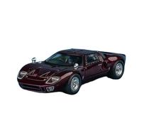 1:64 Per GT40 MK.I Burgundy Edition Modello Di Auto In Lega Mini Veicoli In Metallo Replica Pressofusa