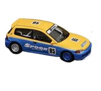 1 64 Per Honda Civic EG6 Modello Di Auto In Lega Statico Da Collezione Adatto Per Bambini O Appassionati Di Modelli Macchinine Mini Auto