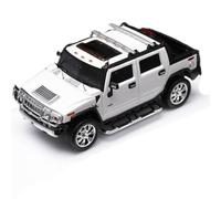 1 64 Per Hummer H2 Fuoristrada Pickup Truck Simulazione Modello Auto Ornamenti Statici Adatto Per Raccolta Giocattoli Metal Vehicles non RC