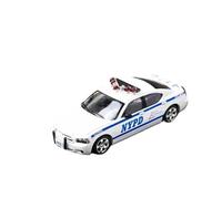 1:64 Per La Collezione Di Modelli Di Auto Della Polizia Rollin Crown Victoria, Opera D'arte E Souvenir. Macchinine Mini Auto(White)