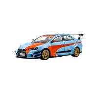 1:64 per la collezione di modelli di auto in lega a carrozzeria larga EVO X di decima generazione modificata spettacolo Decorazione da scrivania