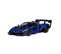1:64 Per La Mclaren SennaGTR Supercar Blu Modello In Lega Auto Collezione Decorazione Espositiva Souvenir Macchinine Mini Auto
