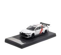 1 64 Per La Simulazione Riforma Esplosiva Avalon Modello Di Auto In Lega Piccolo Veicolo Simulato Regalo Compleanno(White)