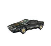 1:64 per Lotus Esprit Turbo Black Gold Chariot Car Model Home Decor Collection