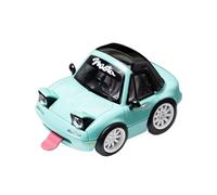 1:64 Per Mazda Mx5 Q Version Miata Na Egg Car Resin Model Display Hobby Collection Veicolo Da Collezione(Blue)