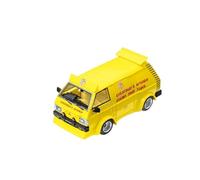 1:64 Per Mitsubishi Delica Collezione Di Modelli Di Auto In Resina Ornamenti Decorazione Scena Gialla Decorativi Da Collezione