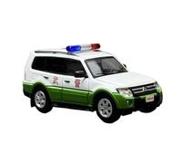 1:64 Per Mitsubishi Pajero V97 Armata Polizia Pattuglia Modello Pressofuso Ornamento Souvenir Decorativi Da Collezione