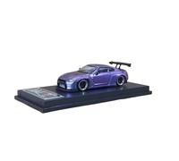 1:64 per modello auto statica in lega per decorazione domestica Nissan GTR R35