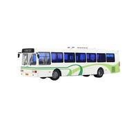 1:64 Per Modello Di Auto In Lega Autobus Verde Statica Souvenir In Metallo Da Esporre In Camera Da Letto O Sul Desktop