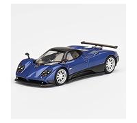 1 64 Per Pagani Zonda F Argentina Blue Alloy Car Model Simulation Veicoli Collezione Ornament