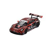 1:64 Per Porsche 911 GT3 R #9 Modello Di Auto In Lega Ornamenti In Metallo Decorazioni Per Ornamenti Interni Per Auto