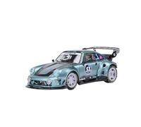 1:64 Per Porsche RWB964 Modello Di Auto In Lega, Spazio Espositivo Per La Decorazione Del Desktop Macchinine Mini Auto