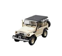1 64 Per Pressofuso In Lega FJ40 Convertibile Fuoristrada Modello Classici Per Adulti Nostalgia Giocattoli Visualizzazione Statica Giocattoli Metal Vehicles non RC