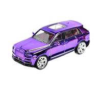 1:64 Per Rolls-Royce SUV Di Lusso In Lega Fuoristrada Modello In Scala In Metallo Giocattolo In Miniatura(Purple)