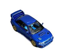 1:64 Per Subaru Impreza 22B STi Impreza Modello Di Auto In Lega Ornamenti Decorativi In miniatura Decorativi Da Collezione