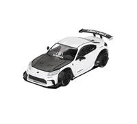 1 64 Per Toyota Wide Body Conversion Copertura In Carbonio Bianco Modello Di Auto In Lega Decorazione Statica Adatto Come Regalo Giocattoli Metal Vehicles non RC