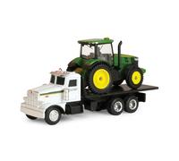 1/64 Peterbilt 367 Rollback Con Trattore John Deere 7200R Ertl Tomy 45410