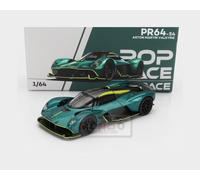1:64 POP-RACE-LIMITED Aston Martin Valkyrie 2021 Green Yellow PR640054