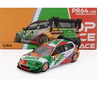 1/64 POP-RACE-LIMITED - HONDA - CIVIC EG6 V1.5 PANDEM N 14 RACING 1993 PR640128