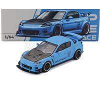 1/64 POP-RACE-LIMITED - MAZDA - RX-7 RE-AMEMIYA 2006 PR640270