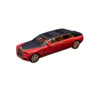 1:64 Rolls-Royce Eight Generations Phantom Deluxe Edition Modello Di Auto In Metallo Regali Per Hobbisti Adulti Giocattoli Metal Vehicles non RC(Rosso)