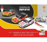 Porsche 944 Turbo Cup #2 Shell & Adler Von Tirol 1:64 Model SPARK MODEL